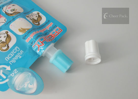 लघु प्लास्टिक की बोतल टोंटी कैप, बेबी खाद्य थैली कैप्स OEM ओडीएम सेवा