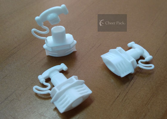 रीसाइक्लिंग प्लास्टिक की बोतल स्पाउट कैप 8 * 6 मिमी छोटे क्षमता के लिए Doypack