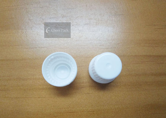 प्लास्टिक पाउच बाहरी व्यास 1.16 सेमी के लिए सफेद डालो स्पॉट कैप्स