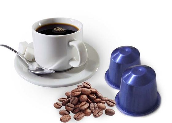 Nespresso के लिए छोटे गोल प्लास्टिक पीपी कंटेनर / कॉफी कैप्सूल
