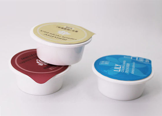 सीलिंग फिल्म के साथ Granule पैकेज कैप्सूल पकाने की विधि पैक / प्लास्टिक कंटेनर कप