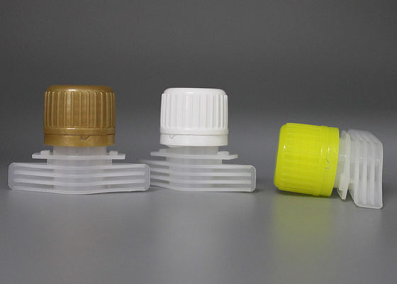 खाद्य ग्रेड प्लास्टिक स्पॉट कैप्स / Reclosable स्क्रू कैप 83 डिग्री के लिए प्रतिरोध