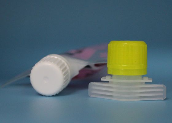 मेडिसिन पेस्ट पैकेज के लिए आसान आंसू अंगूठी प्लास्टिक स्पॉट कैप्स पूर्ण आकार