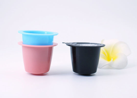 रंगीन खाली प्लास्टिक पुन: प्रयोज्य 7ml कॉफी कैप्सूल फली