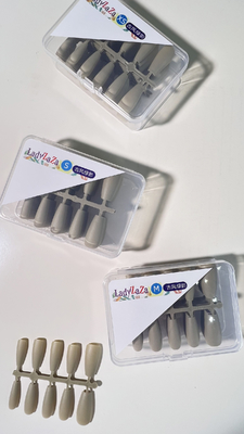 गुणवत्ता  Lady French Style Artificial False Nails Half Tips And Full Cover False Nail Tips कारखाना