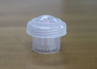 पेय पाउडर पैकेजिंग के लिए पारदर्शी क्रिएटिव प्रेस प्रकार प्लास्टिक की बोतल कैप्स