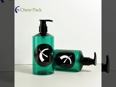 थोक 300ml/330ml/400ml/500ml पालतू लोशन प्रेस बोतल सौंदर्य प्रसाधन शैम्पू शॉवर जेल बोतल