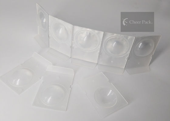 खाद्य ग्रेड छोटे प्लास्टिक कंटेनर पीपी क्षमता 1 मिलीमीटर, कोई गंध नहीं