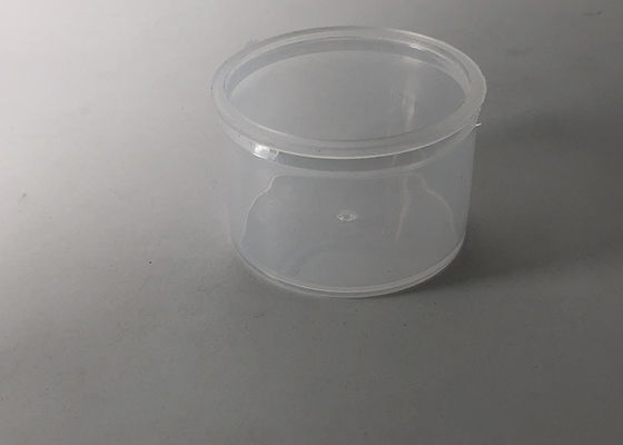 35 ग्राम ऐप्पल जाम पैकिंग के लिए 100% ऐक्रेलिक छोटे प्लास्टिक कंटेनरों