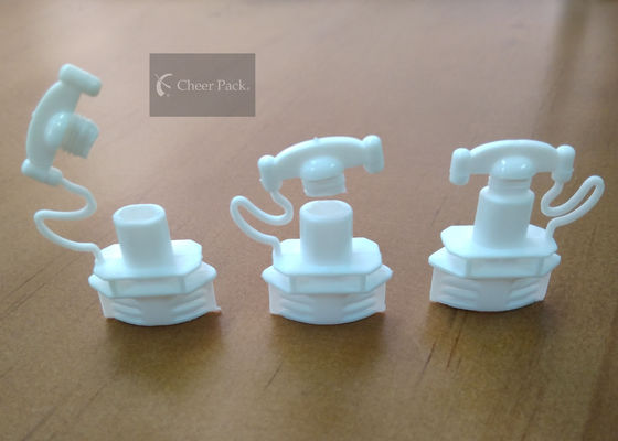 सुरक्षा बेबी खाद्य पाउच कैप्स 0.8 * 0.6 सेंटीमीटर बाहरी आकार के साथ शैली बंद करो