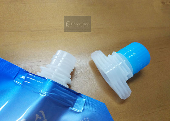 16 मिमी व्यास बेबी फूड पाउच कैप्स / प्लास्टिक की बोतल स्पॉट कैप