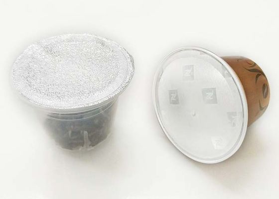 मोटाई 1.2 मिमी के साथ Semitraparent Refillable पुन: प्रयोज्य कॉफी Pods
