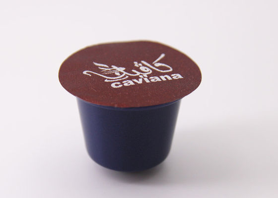एल्यूमीनियम पन्नी के साथ अनुकूलनीय Nespresso आकार तत्काल कॉफी कैप्सूल पॉड