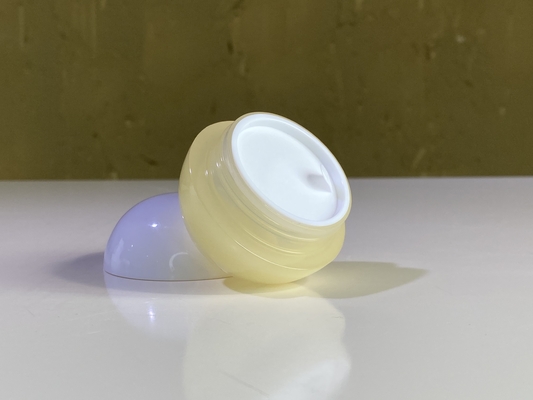 खाद्य ग्रेड 30ml पीपी जार कॉस्मेटिक क्रीम के लिए डबल परतें