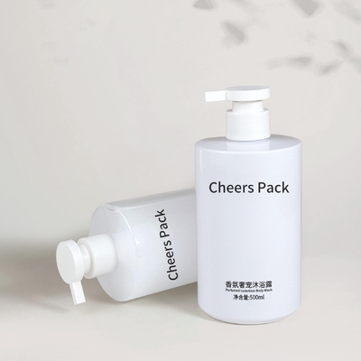 कस्टम लोगो सौंदर्य प्रसाधन पैकेजिंग लोशन बोतलें 210ml 350ml 500ml त्वचा देखभाल पैकेजिंग लोशन बोतलें