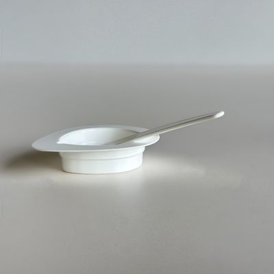 एल्यूमीनियम फ़ॉइल ढक्कन के साथ डिस्पोजेबल पीपी कॉस्मेटिक कप 3.5ml 5.5ml