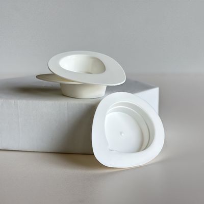 एल्यूमीनियम फ़ॉइल ढक्कन के साथ डिस्पोजेबल पीपी कॉस्मेटिक कप 3.5ml 5.5ml