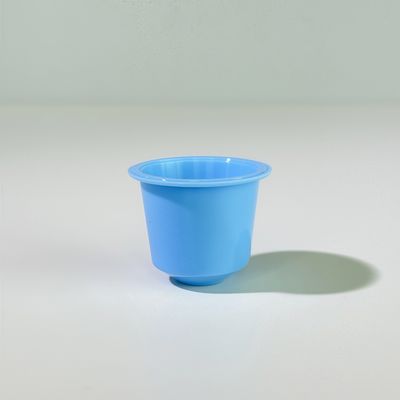 खाद्य पैकेजिंग के लिए एल्यूमीनियम फॉयल ढक्कन के साथ 10ml डिस्पोजेबल पीपी प्लास्टिक कप