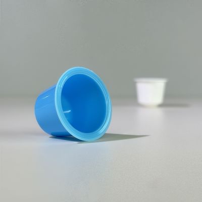 खाद्य पैकेजिंग के लिए एल्यूमीनियम फॉयल ढक्कन के साथ 10ml डिस्पोजेबल पीपी प्लास्टिक कप