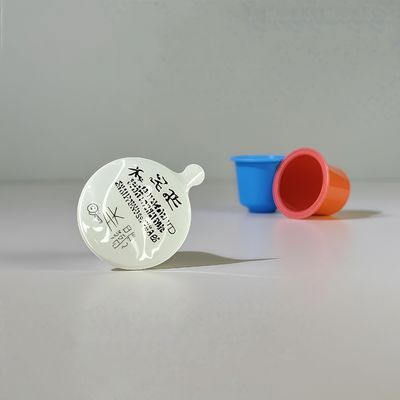 खाद्य पैकेजिंग के लिए एल्यूमीनियम फॉयल ढक्कन के साथ 10ml डिस्पोजेबल पीपी प्लास्टिक कप