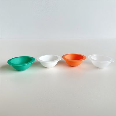 कॉस्मेटिक्स के लिए 10ml PP अर्धगोलाकार जेली कप, अनुकूलन योग्य