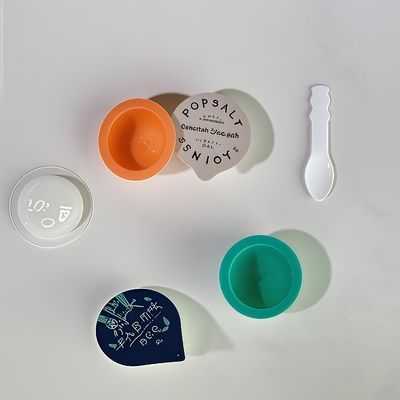 कॉस्मेटिक्स के लिए 10ml PP अर्धगोलाकार जेली कप, अनुकूलन योग्य