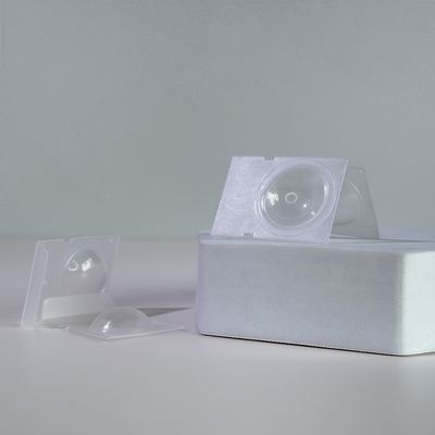 डिस्पोजेबल पीपी प्लास्टिक कप 0.2 ग्राम क्षमता एल्यूमीनियम पन्नी ढक्कन के साथ