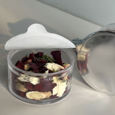 खाद्य पैकेजिंग के लिए एल्यूमीनियम पन्नी ढक्कन के साथ 30ml PP/PS प्लास्टिक कप