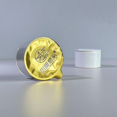 खाद्य पैकेजिंग के लिए एल्यूमीनियम फॉयल ढक्कन के साथ 40ml पीपी पीएस प्लास्टिक कप