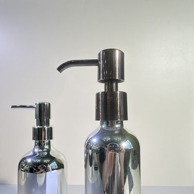 बालों की देखभाल, त्वचा की देखभाल सीरम, शैम्पू, बॉडी वॉश, फेस क्रीम के लिए 100 मिली क्षमता और बम आकार वाली लक्जरी PET बोतल