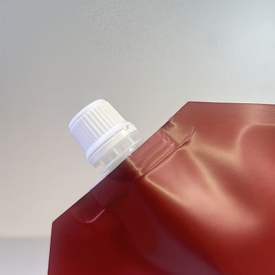 15 मिमी पीई प्लास्टिक खाद्य ग्रेड पोर्टेबल और टिकाऊ शैम्पू पैकेजिंग के लिए स्पॉउट ढक्कन, स्पॉउटेड पाउच सुरक्षित रिम