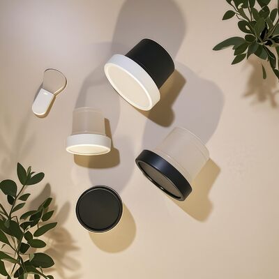 खाद्य ग्रेड 50-120ml प्लास्टिक पीपी जार पालतू आधार सामग्री कॉस्मेटिक क्रीम बॉडी लोशन स्नैक कैंडी कुकी जेली दूध भंडारण के लिए