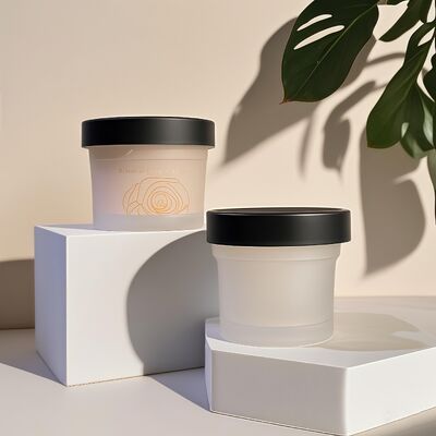 खाद्य ग्रेड 50-120ml प्लास्टिक पीपी जार पालतू आधार सामग्री कॉस्मेटिक क्रीम बॉडी लोशन स्नैक कैंडी कुकी जेली दूध भंडारण के लिए