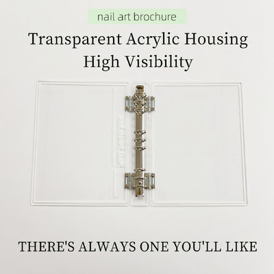 अलग करने योग्य पारदर्शी ऐक्रेलिक चुंबकीय नेल आर्ट डिस्प्ले बोर्ड 120/180/240 रंग पुस्तक प्लास्टिक उपकरण नेल टिप्स मेड जेल के लिए