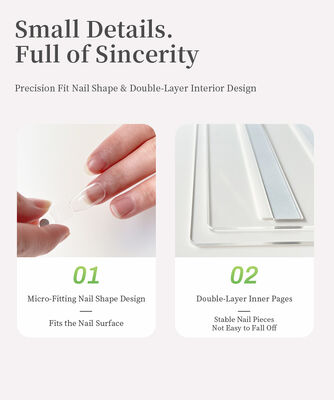 अलग करने योग्य पारदर्शी ऐक्रेलिक चुंबकीय नेल आर्ट डिस्प्ले बोर्ड 120/180/240 रंग पुस्तक प्लास्टिक उपकरण नेल टिप्स मेड जेल के लिए