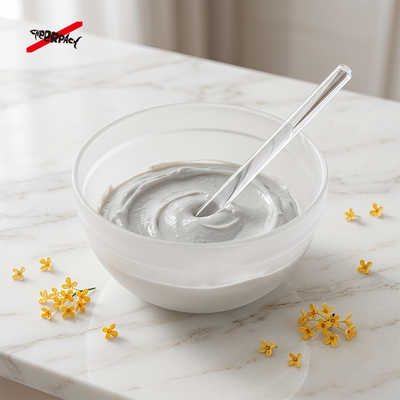 C36 फूड ग्रेड पीपी मास्क मिक्सिंग बाउल 185ml ∙ ब्यूटी सैलून उपयोग ∙ ब्यूटी सैलून और घर DIY स्किनकेयर के लिए मास्क पाउडर और ब्यूटी पेस्ट मिक्स करने के लिए आदर्श। मजबूत गैर-स्लिप फ्लैट-बट डिजाइन। अब थोक खरीदें