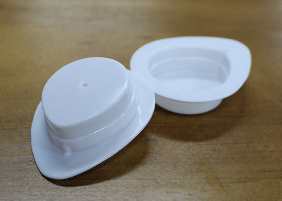 हार्ट शेप्ड स्मॉल प्लास्टिक कंटेनर, वाइटनिंग कैप्सूल स्लीपिंग मास्क कप