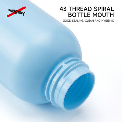 300ml PET Lotion Pump Bottle | Cosmetic Shampoo Packaging Bottle Supplier | 43 thread neck, leakproof, matte multi-color available. Custom logo & surface. Bulk Wholesale.
