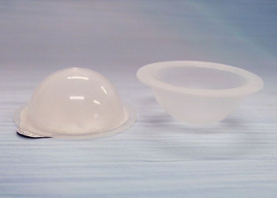 प्लास्टिक छोटे कंटेनर फली की सफाई के लिए गोल नीचे आकार में तरल पदार्थ