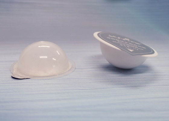 प्लास्टिक छोटे कंटेनर फली की सफाई के लिए गोल नीचे आकार में तरल पदार्थ