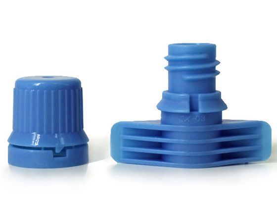 नीली चमकदार 9.6 मिमी डॉयपैक्स प्लास्टिक टोंटी कैप्स
