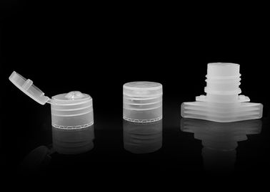 एचडीपीई प्लास्टिक टोंटी नोजल में 20/410 सेनिटाइजर डीकैपैक के लिए शीर्ष शीर्ष बोतल कैप