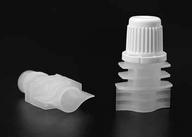 Pilfer - सबूत प्लास्टिक 9.6 मिमी तरल डॉयपैक्स टोंटी और कैप